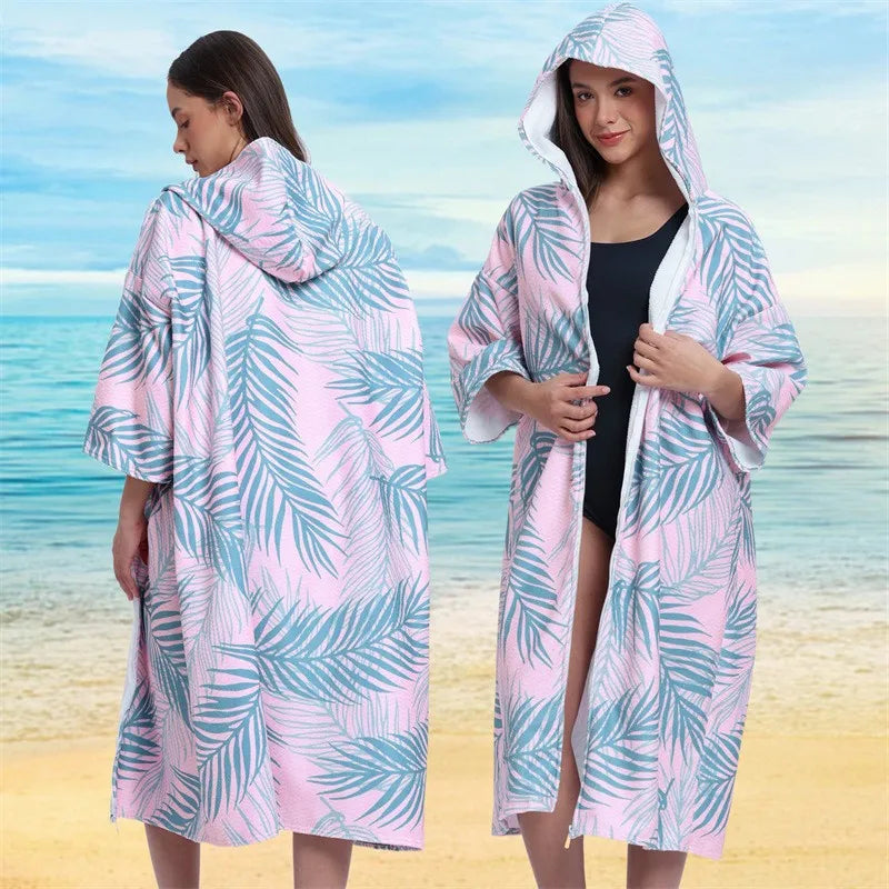 peignoir de plage femme
