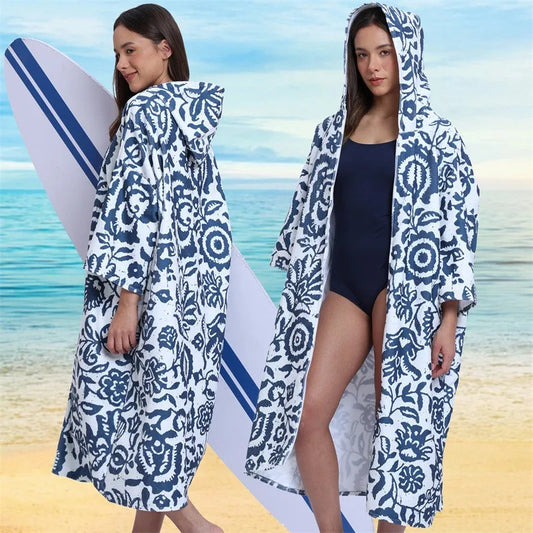 peignoir de plage femme