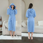 Peignoir douche femme - Vignette | petit peignoir