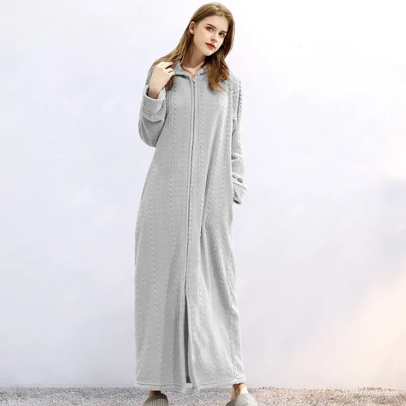Peignoir doux femme