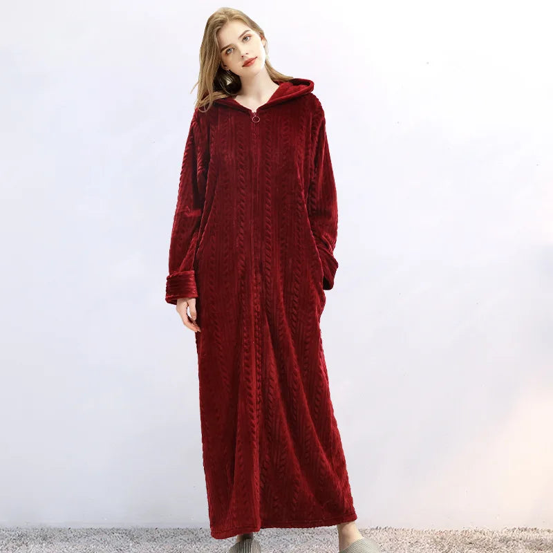Peignoir doux femme