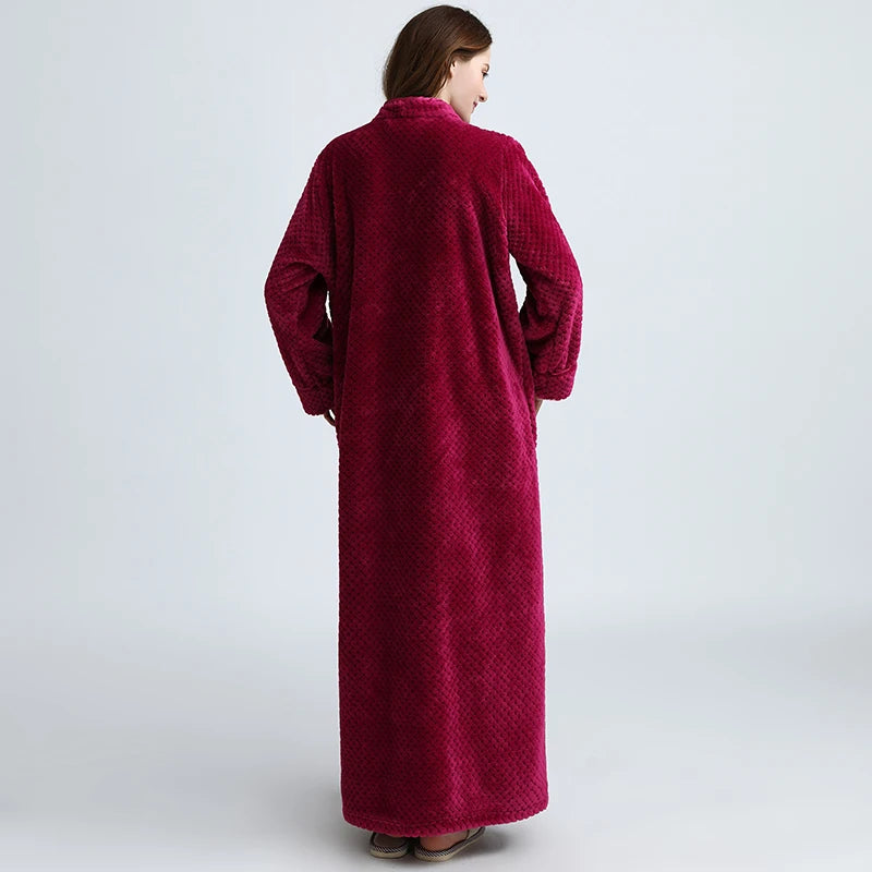 Peignoir doux femme