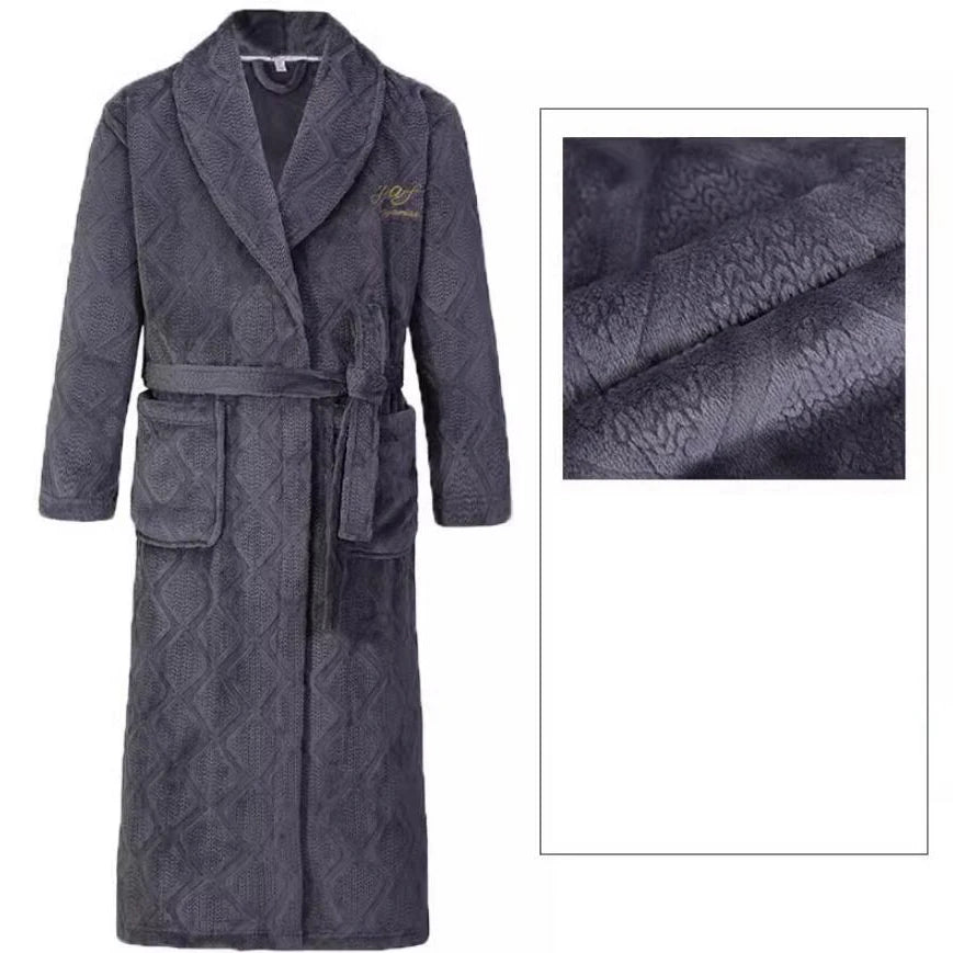 Peignoir doux homme