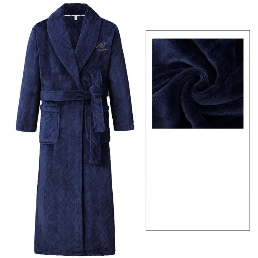 Peignoir doux homme