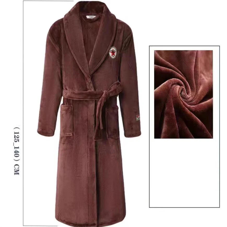 Peignoir doux homme