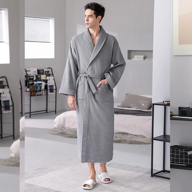 Peignoir en coton