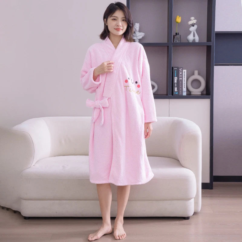Peignoir en microfibre