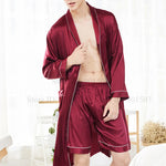 Peignoir en satin homme - Vignette | petit peignoir