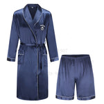 Peignoir en satin homme - Vignette | petit peignoir