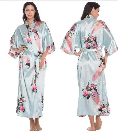 Peignoir en soie