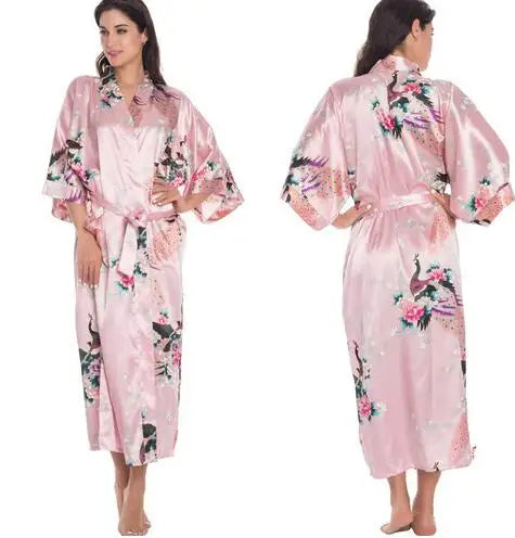 Peignoir en soie