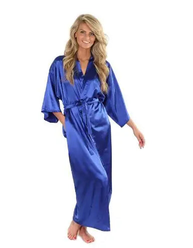 Peignoir en soie femme