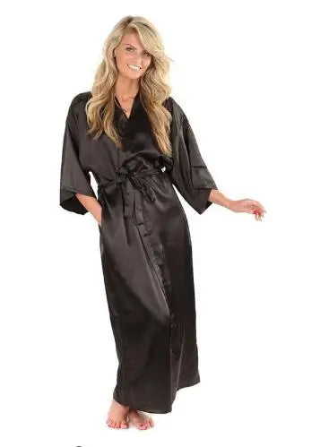 Peignoir en soie femme