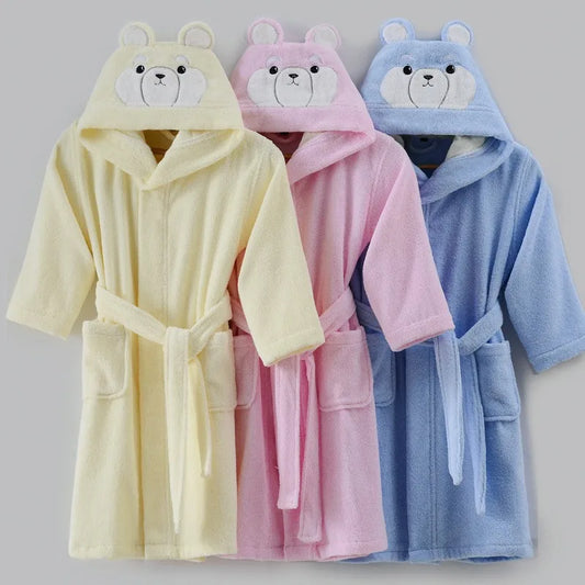 Peignoir eponge enfant