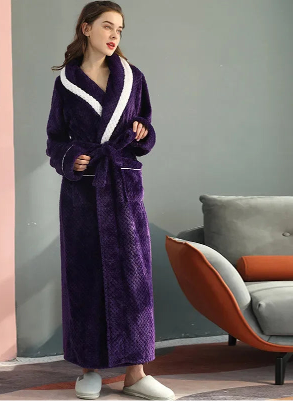Peignoir femme chaud