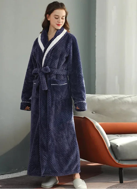 Peignoir femme chaud