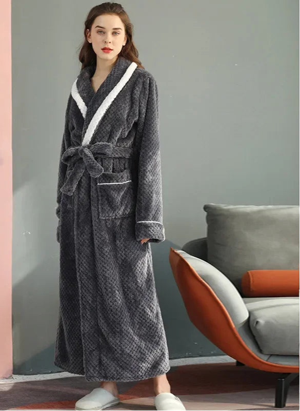 Peignoir femme chaud