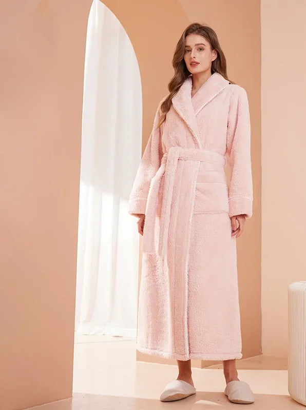 Peignoir femme coton