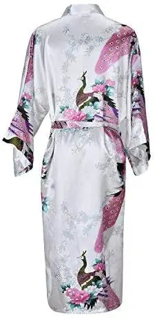 Peignoir femme en satin