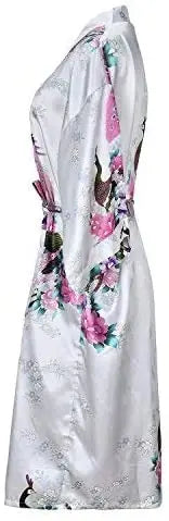 Peignoir femme en satin