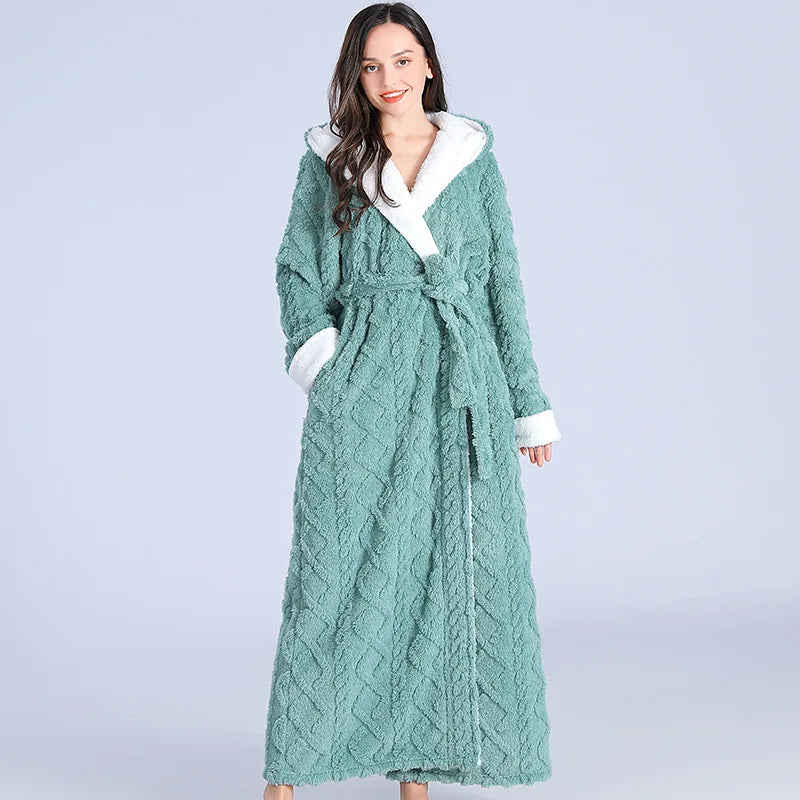 Peignoir femme éponge épaisse