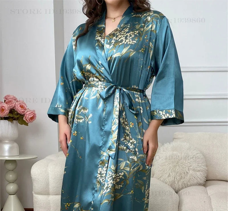 Peignoir femme grande taille