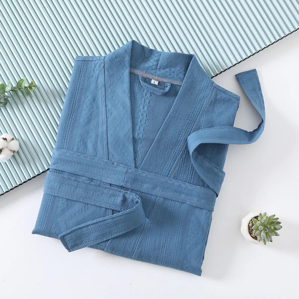 Peignoir gaze de coton