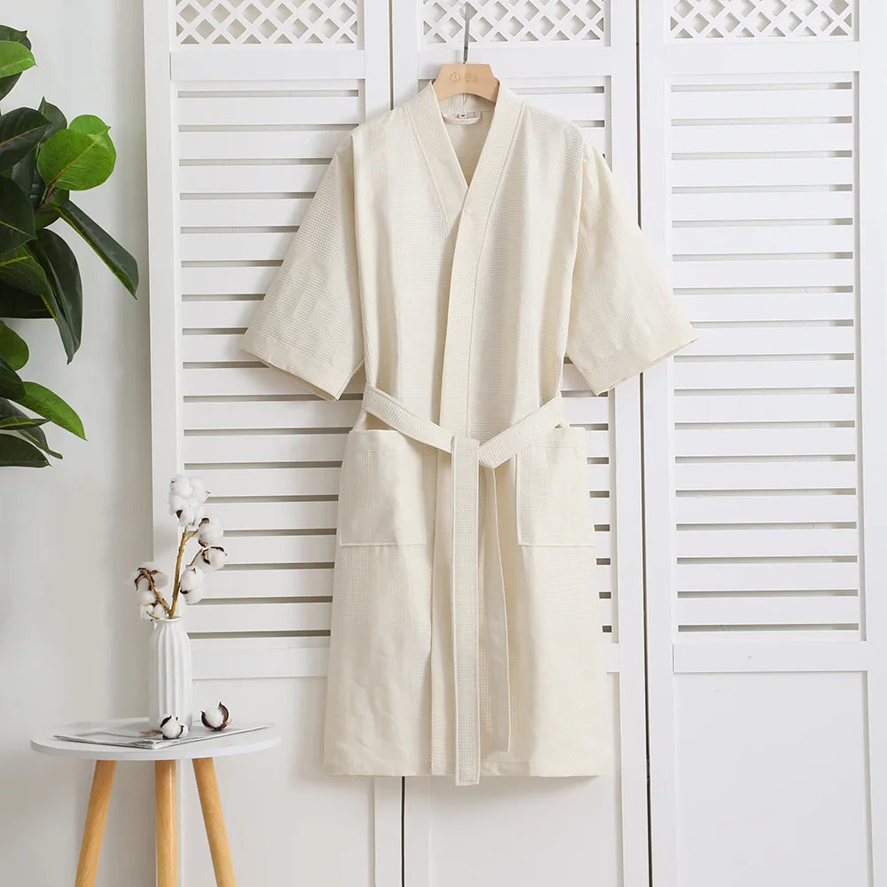 Peignoir gaze de coton