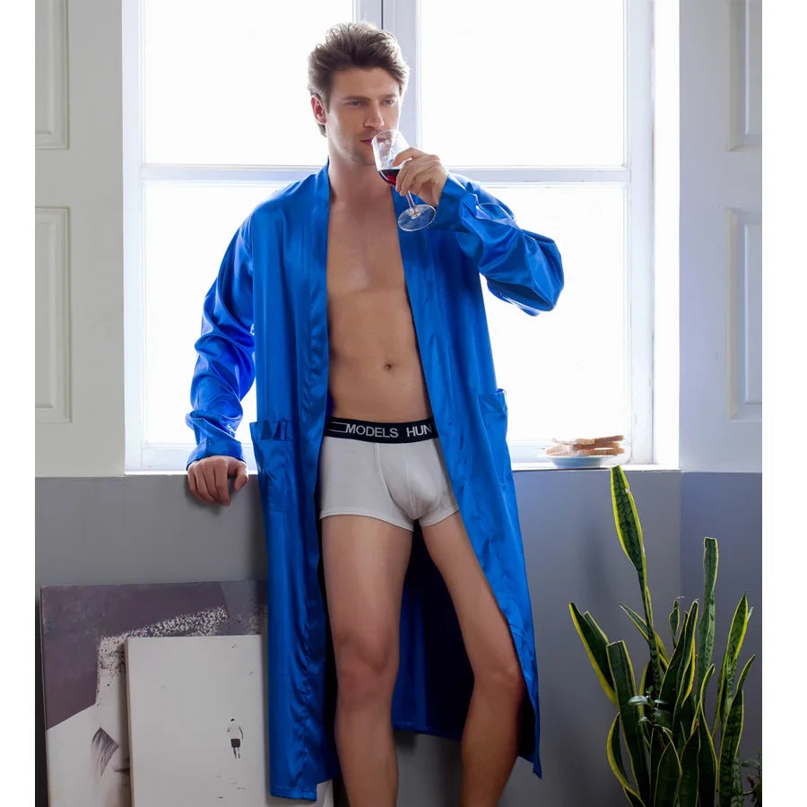 Peignoir grande taille pour homme