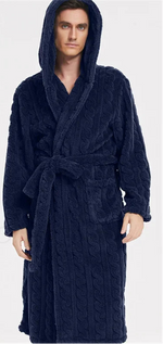 Peignoir homme avec capuche - Vignette | petit peignoir
