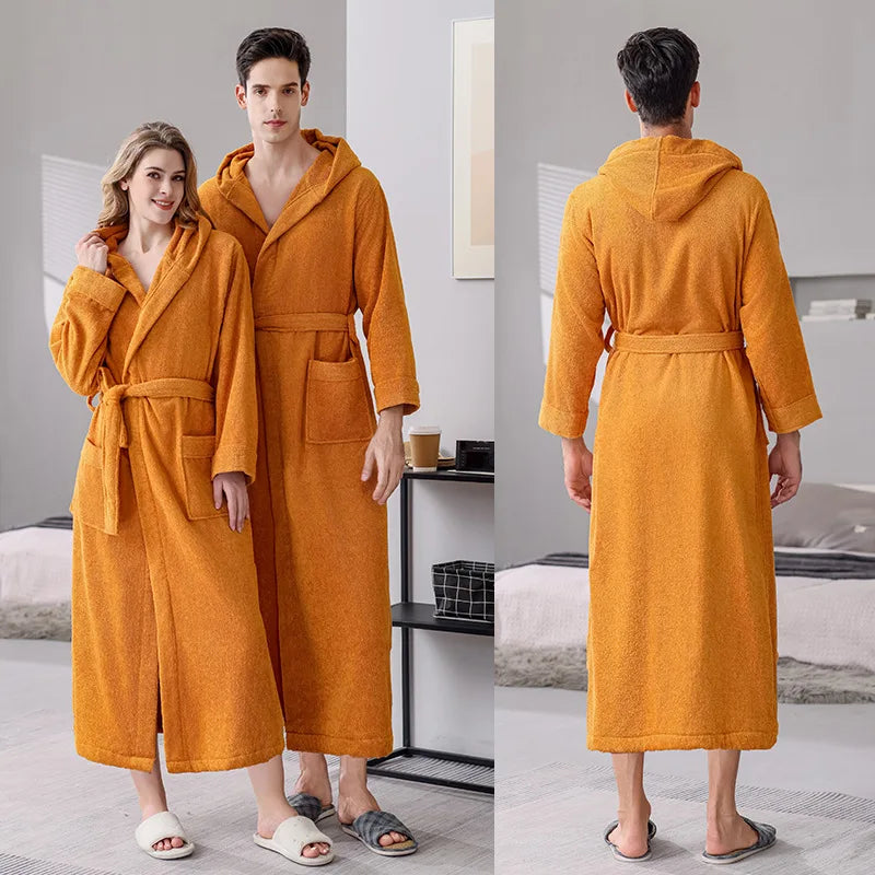peignoir homme éponge