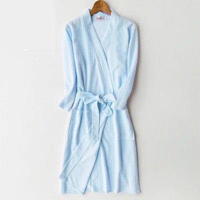 Peignoir homme nid d'abeille