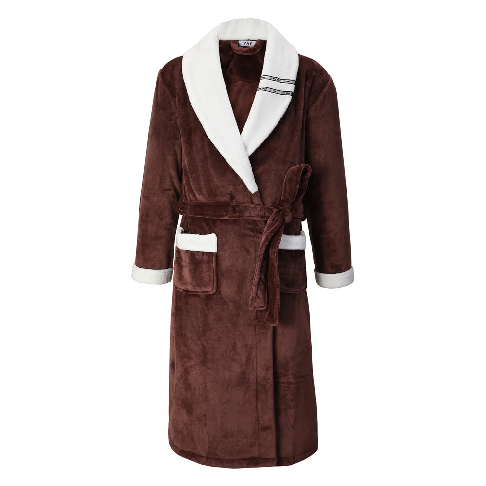 Peignoir homme polaire