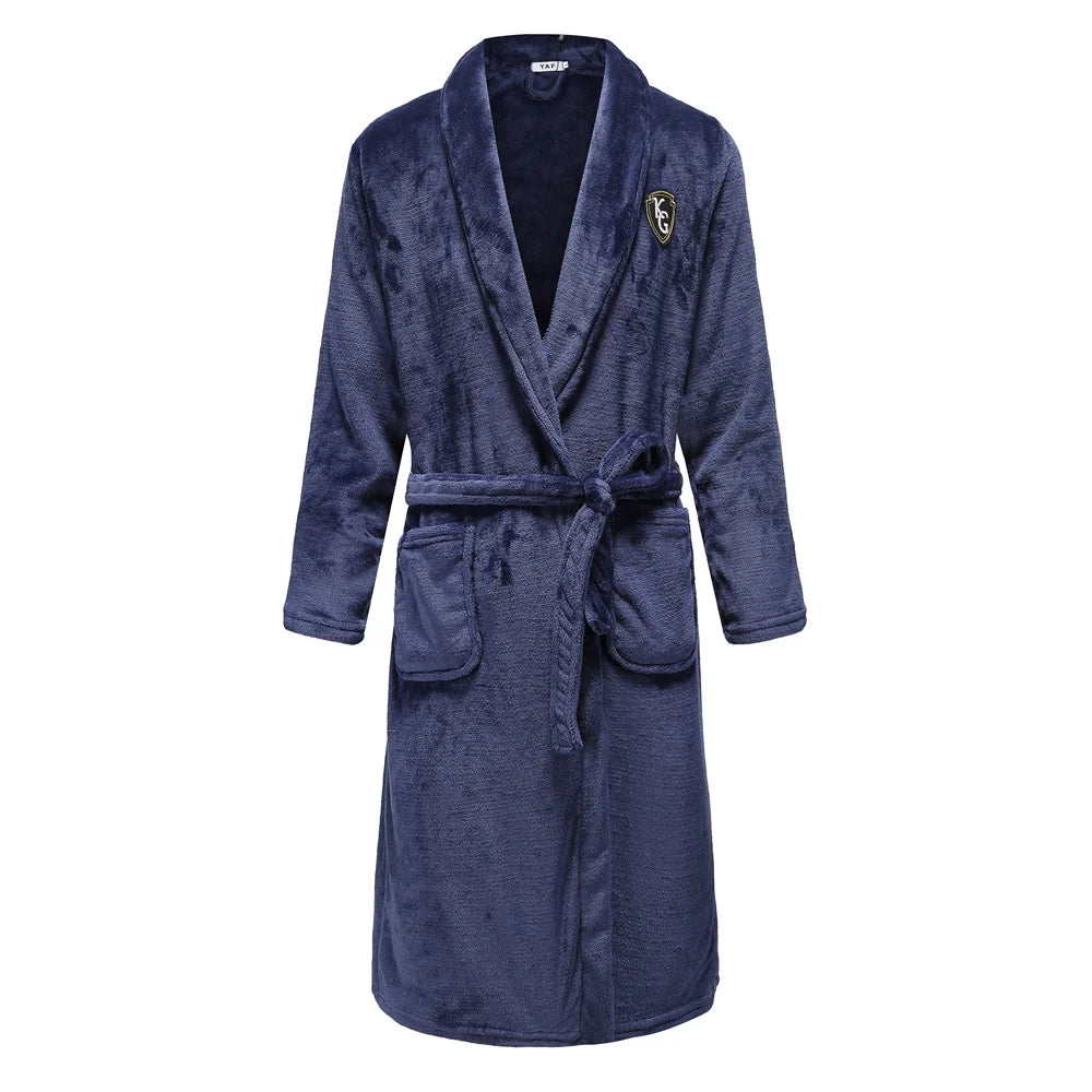 Peignoir homme polaire