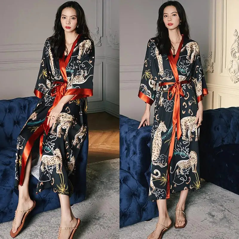 Peignoir kimono