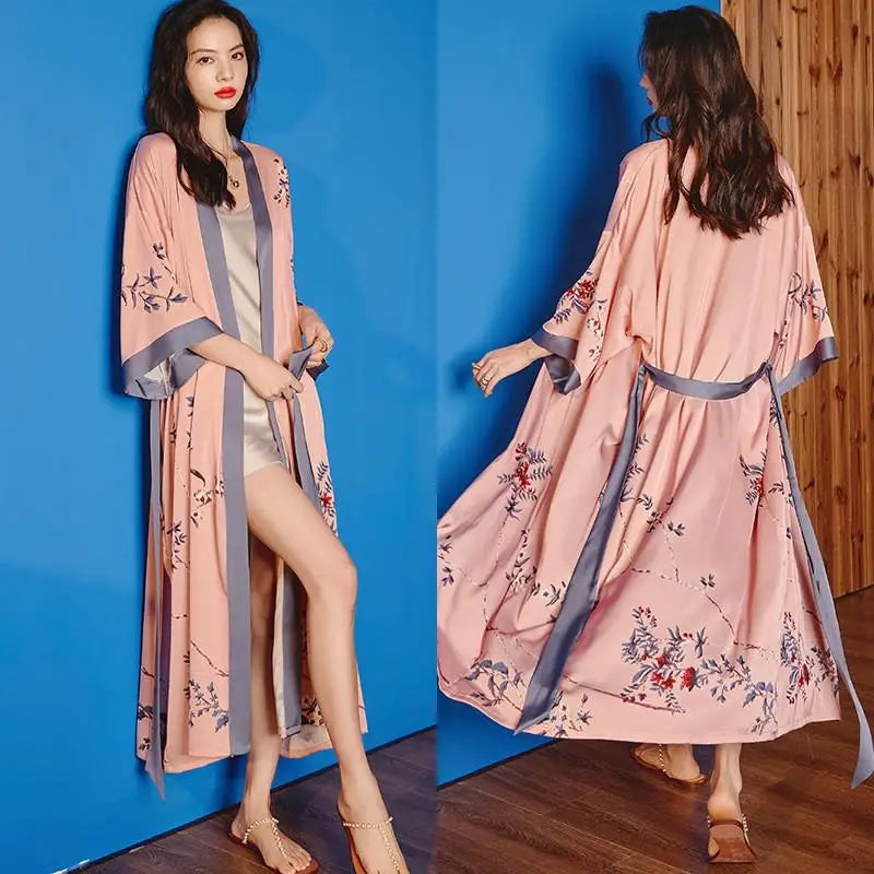 Peignoir kimono