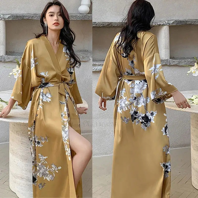 Peignoir kimono