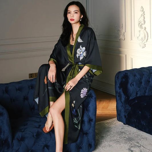Peignoir kimono