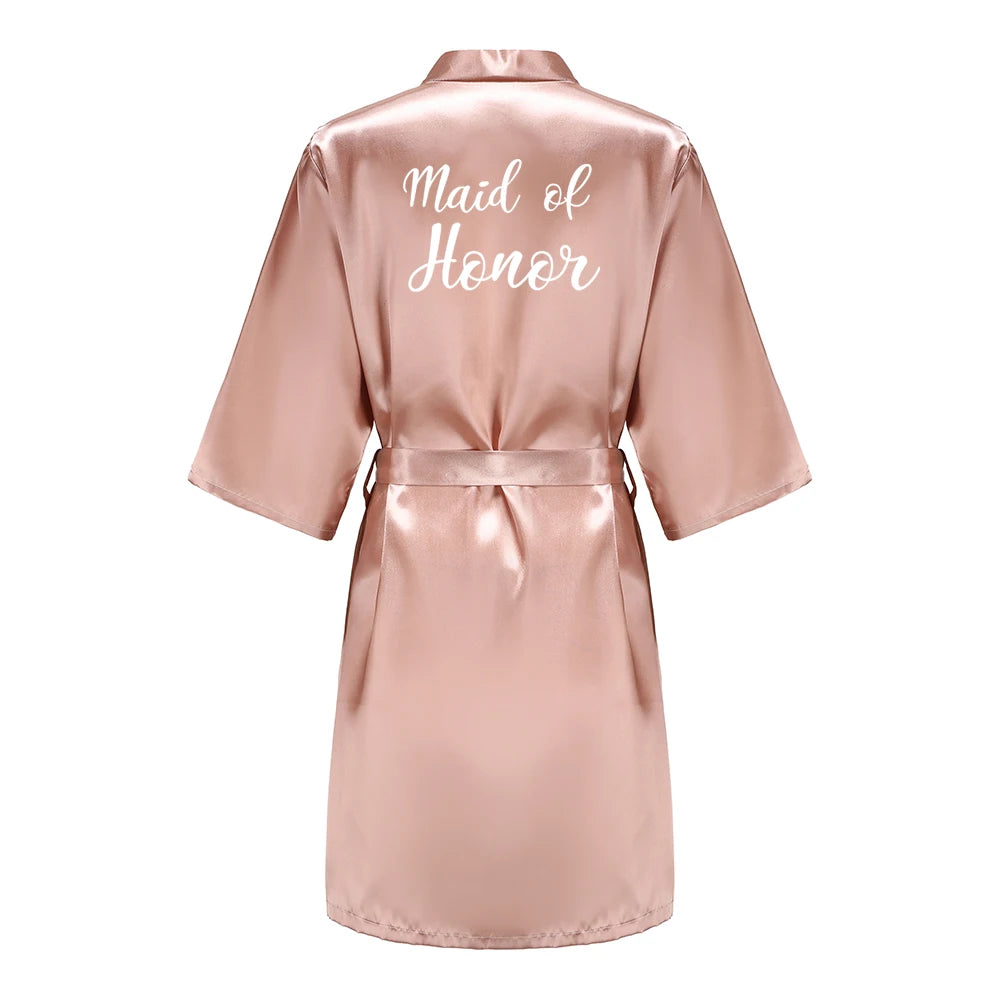 Peignoir mariage