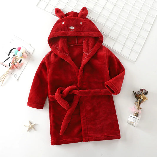 Peignoir personnalise bebe