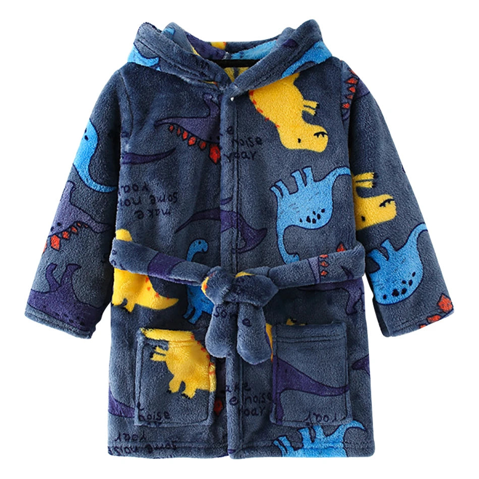 Peignoir polaire enfant