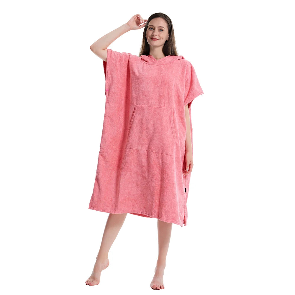 Peignoir poncho
