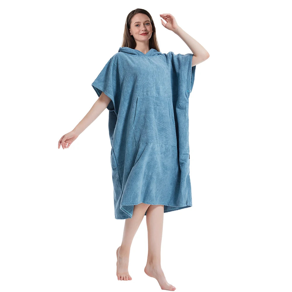 Peignoir poncho