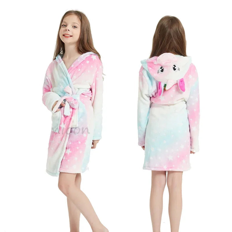 Peignoir pour fillette