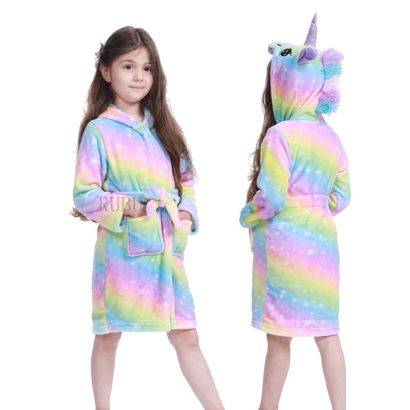 Peignoir pour fillette