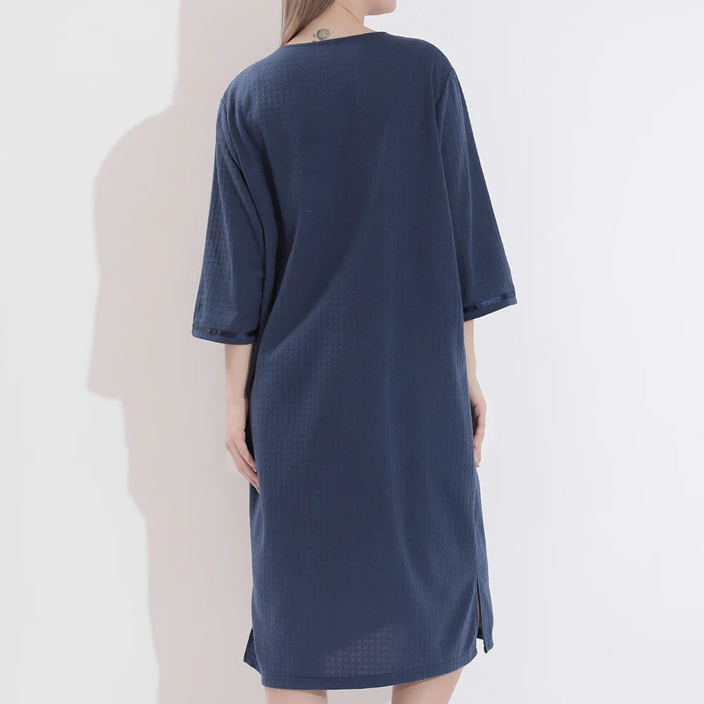 Peignoir zippé femme