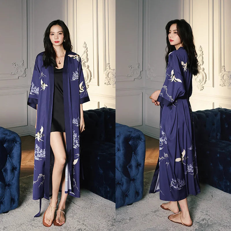 Peignoire kimono