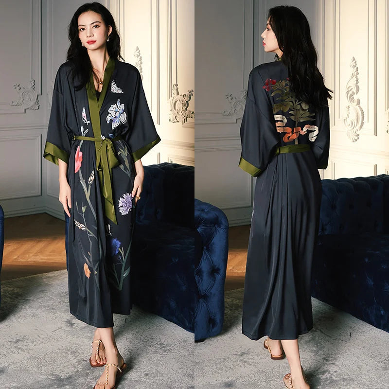 Peignoire kimono