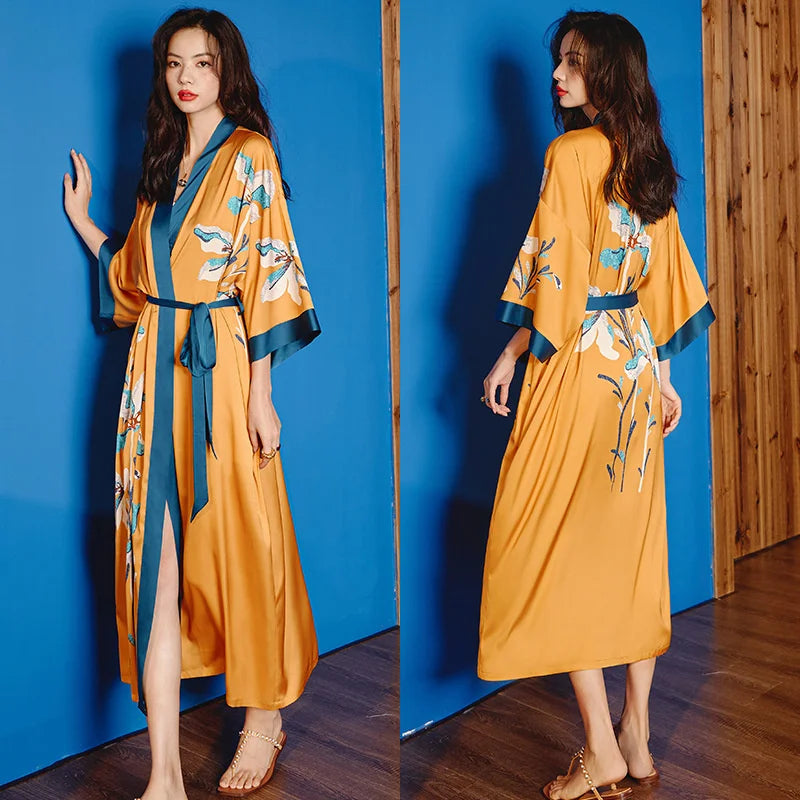 Peignoire kimono