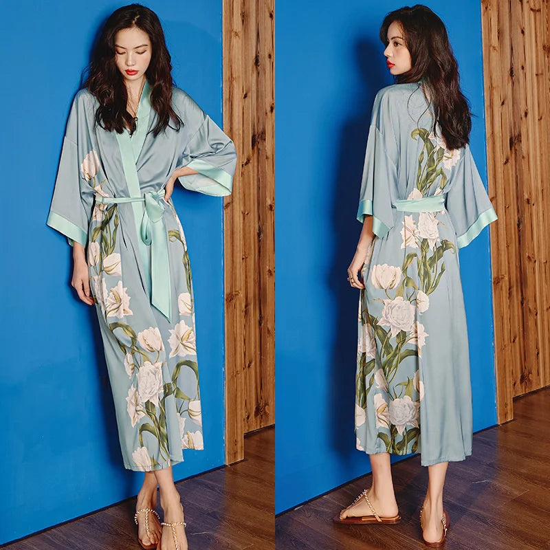 Peignoire kimono